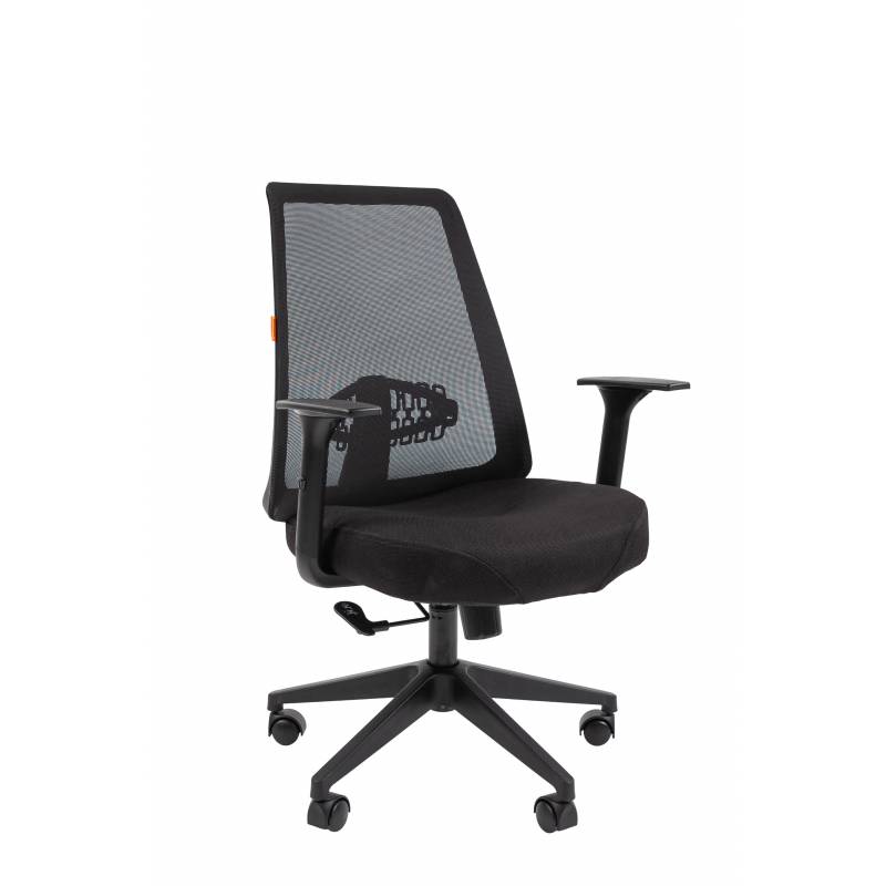 Офисное кресло Chairman 535 Россия LT ткань черный/черный главное фото