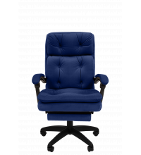 Кресло руководителя Chairman Home 442 Россия ткань Т-82 синий