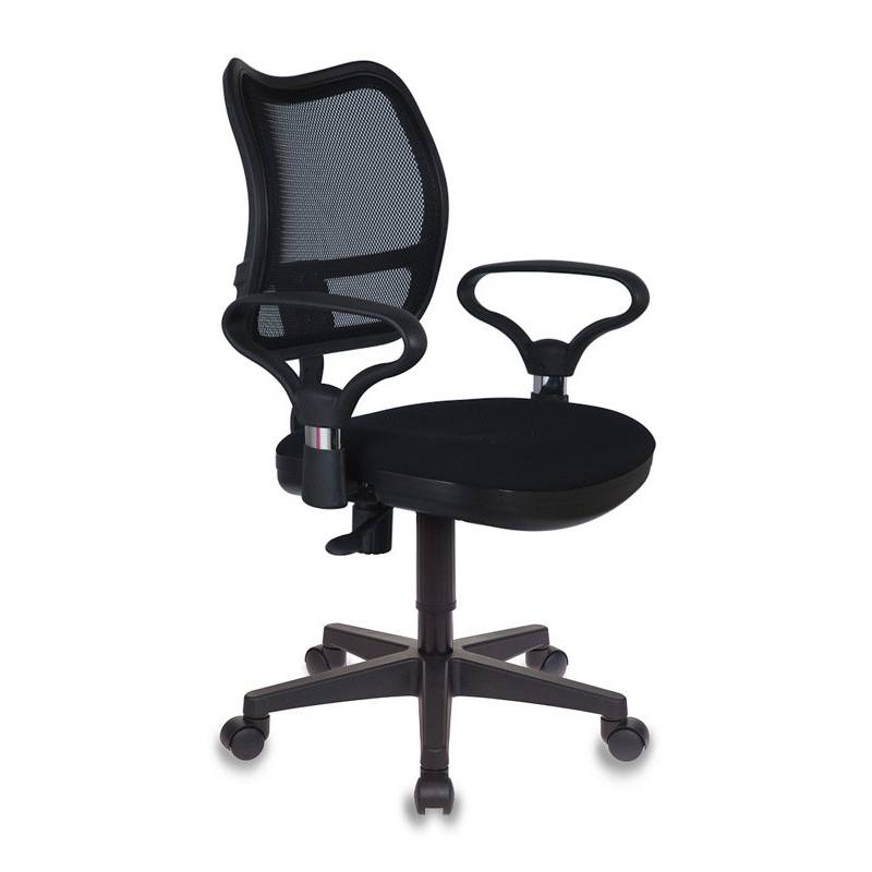 Кресло бюрократ CH-799 (Черная ткань) главное фото