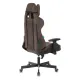Кресло игровое Бюрократ VIKING KNIGHT LT10 FABRIC коричневый крестовина металл. Фото товара с разных ракурсов.